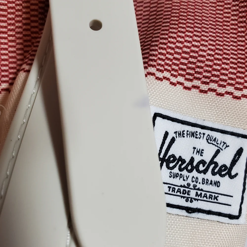 NWT Herschel Supply Company Dawson Backpack Bag in Natural Fouta Striped Print